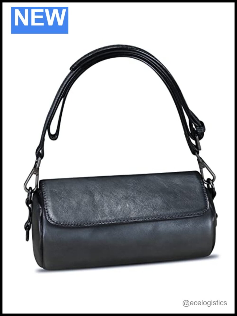 Genuine Leather Satchel Handbag Vintage Shoulder Purse Small Crossbody